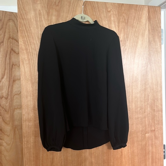 BABATON BLACK MOCK NECK TOP, SIZE S - Picture 1 of 4